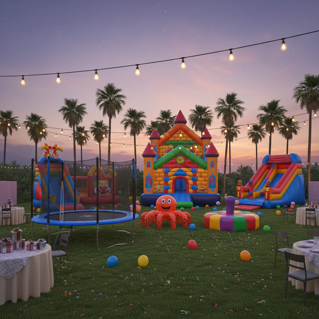 Capa Aluguel de Brinquedos para festa